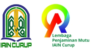 Logo IAIN Curup dan logo LPM IAIN Curup